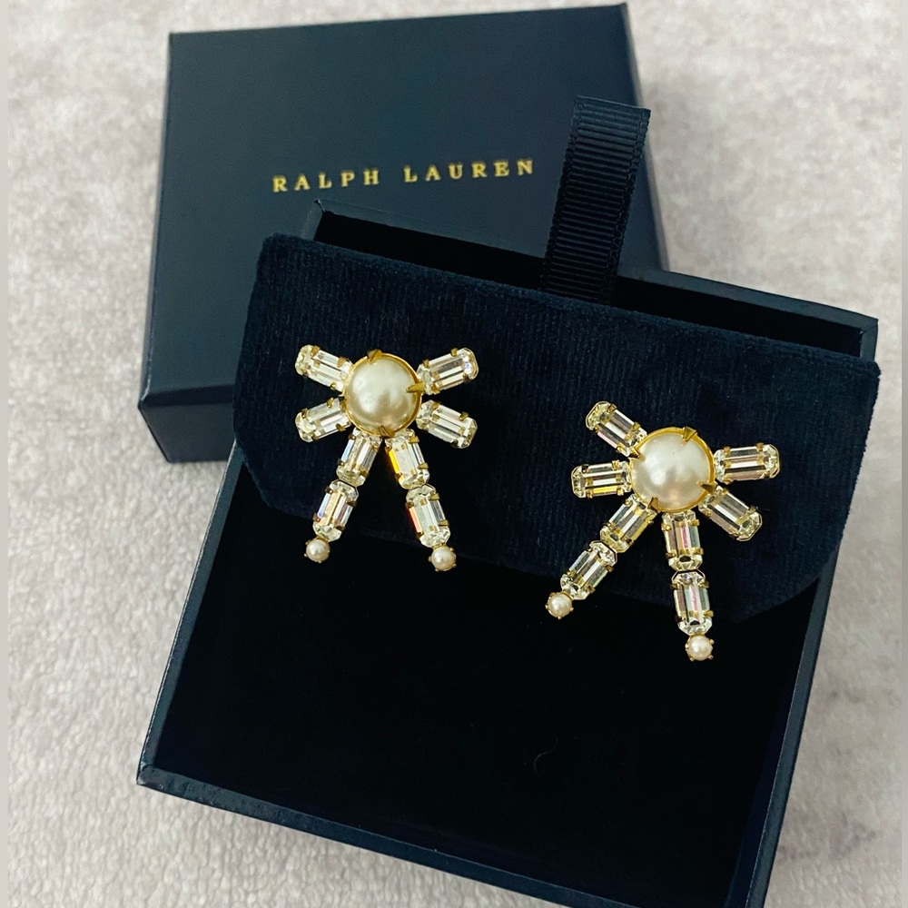 Ralph Lauren Collection Runway Earrings